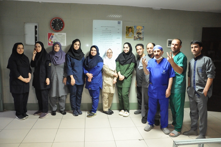 خدمات رسانی در بیمارستان بهارلو بدون لحظه ای توقف ادامه دارد